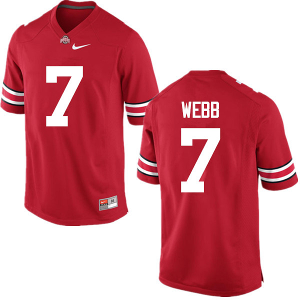 Ohio State Buckeyes #7 Damon Webb College Football Jerseys Game-Red